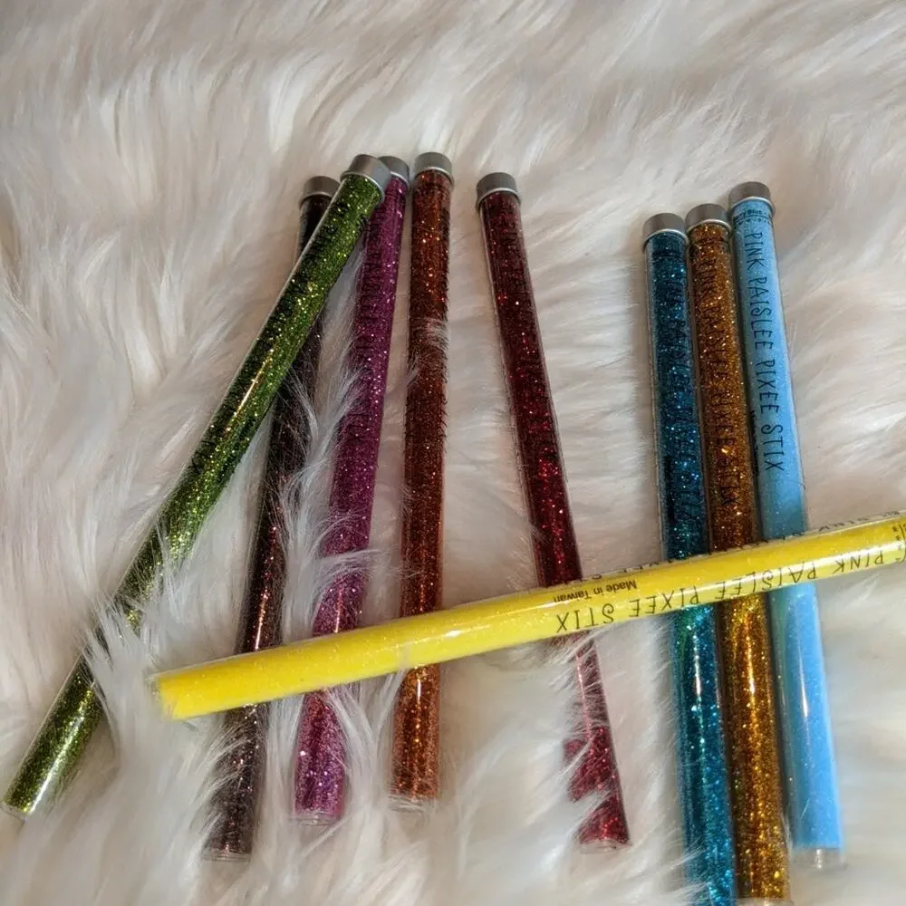 PINK PAISLEE PIXIE STIX Metallic Glitter Sticks